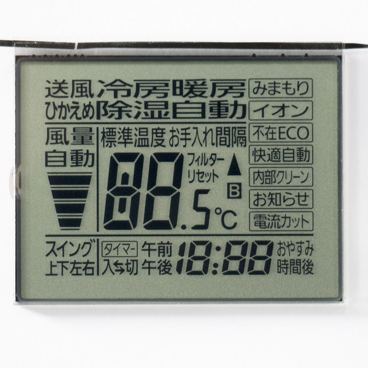 松下遙控器TN段碼屏 松下遙控器TN段碼屏